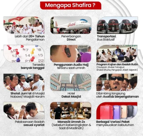 Umroh reguler garuda paket 10 hari (SHAFIRA) - Image 2